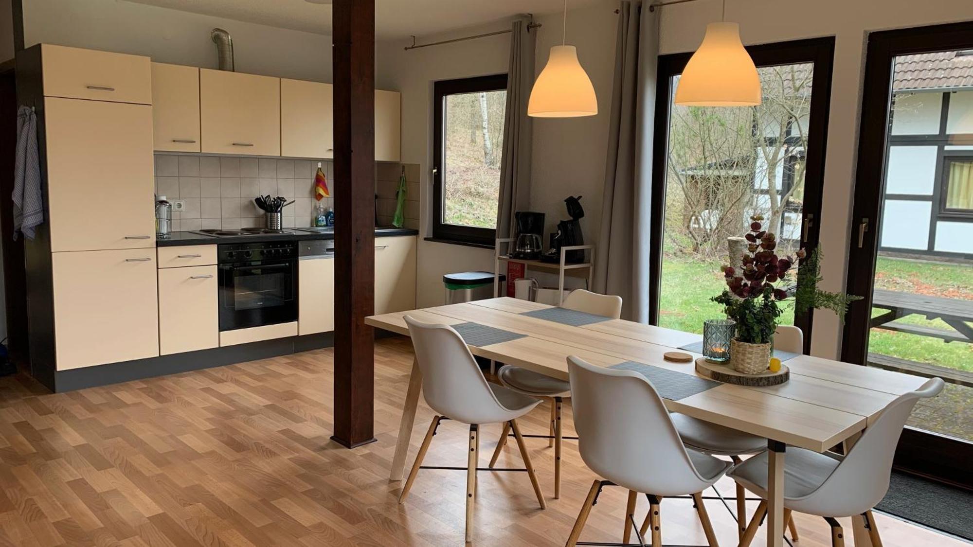 Frankenau Ferienwohnung Mimo Direkt Am Waldrand מראה חיצוני תמונה